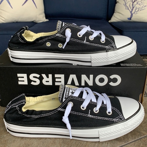 CONVERSE CTAS SHORELINE SLIP BLACK WMNS